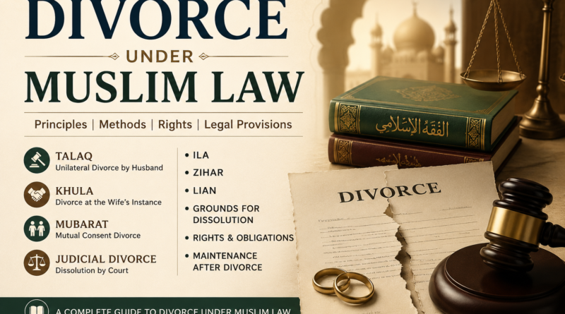 divorce under muslim law