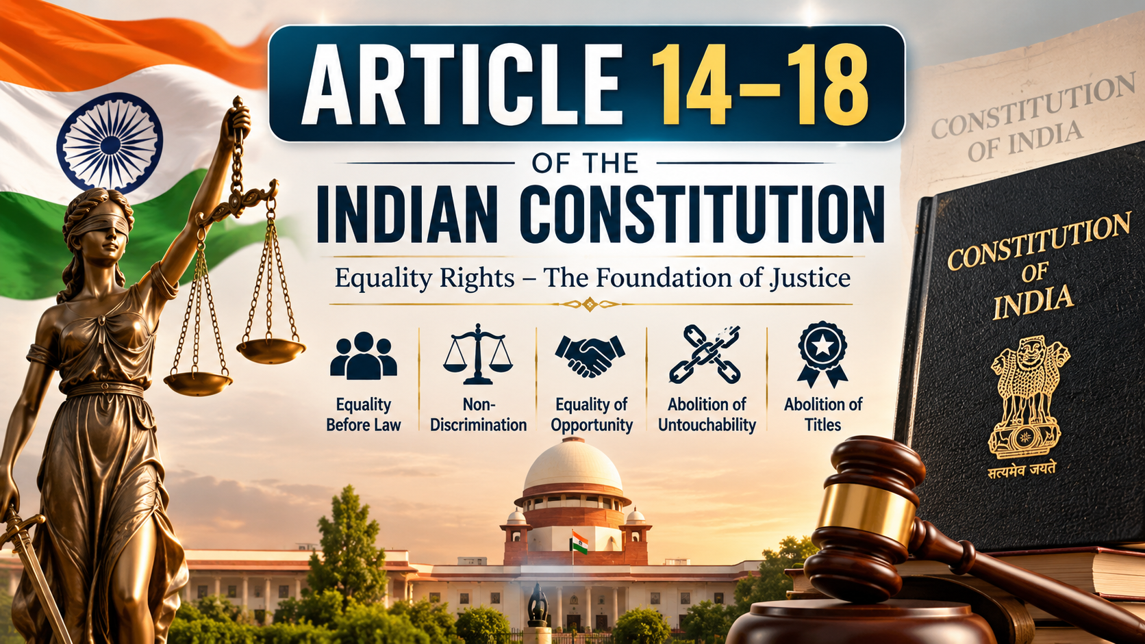 article 14 to 18 of indian constitution