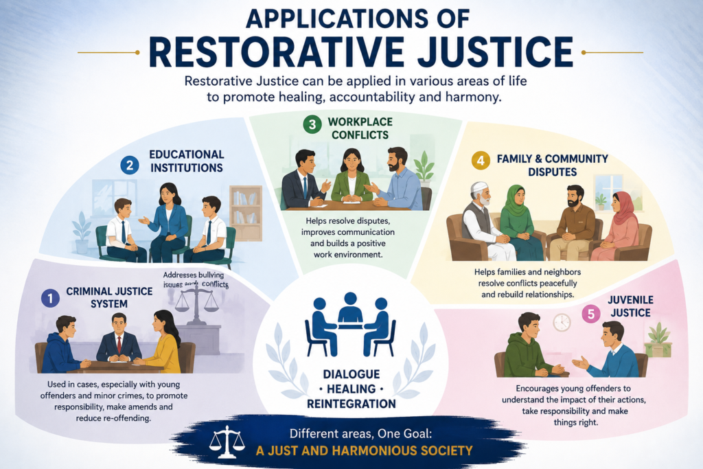 application of restorative justice