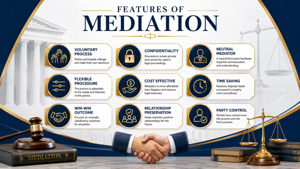 features of mediation