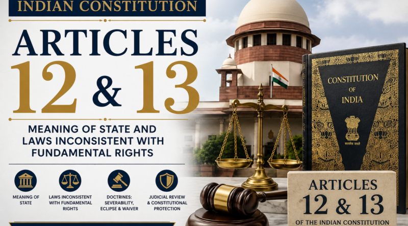 article 12 and 13 of indian constitution