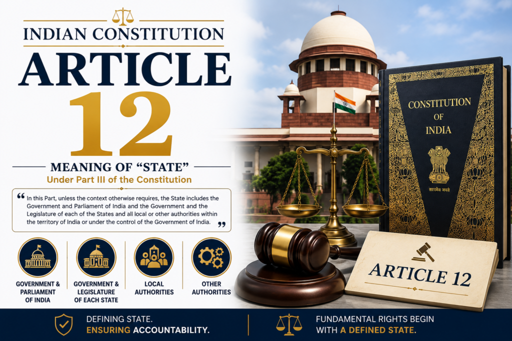 article 12 and 13 of indian constitution