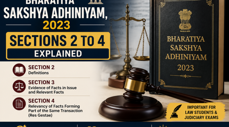 section 2 3 and 4 of the BSA 2023