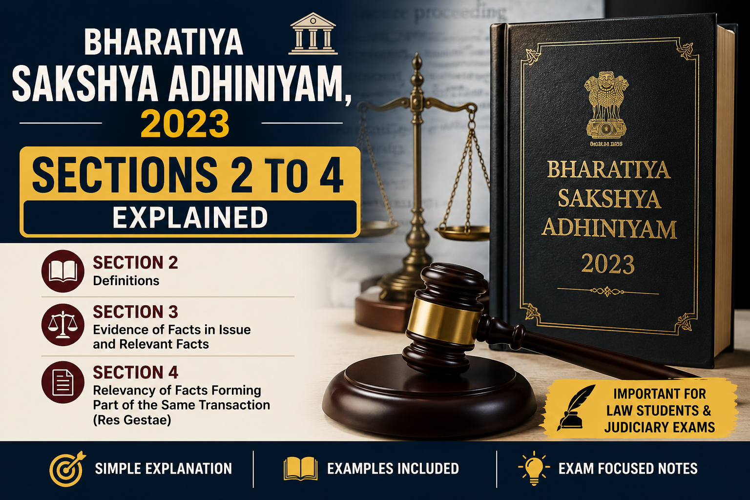 section 2 3 and 4 of the BSA 2023