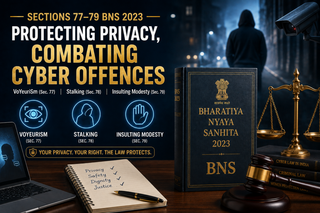 Sections 63 to 79 BNS 2023 on rape and sexual offences