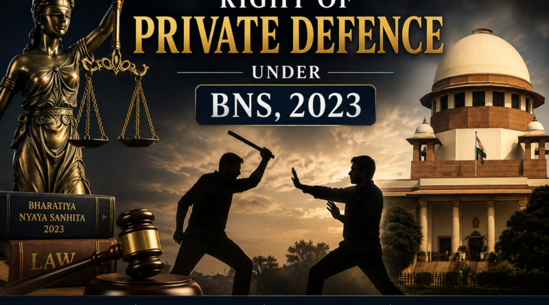 right of private defence bns